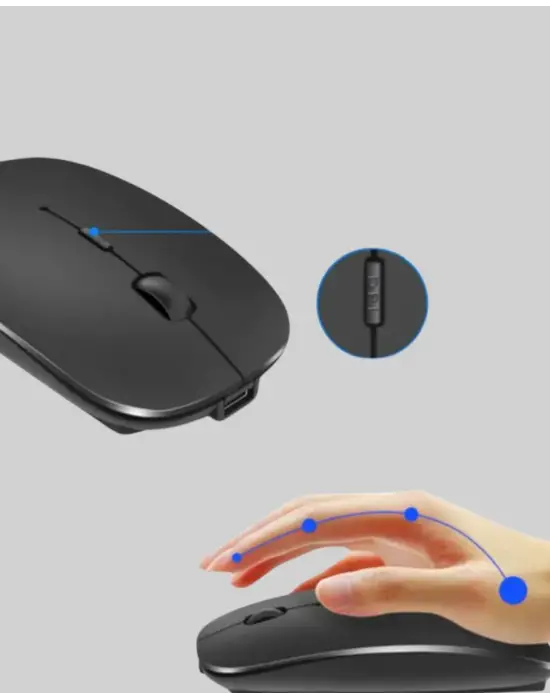 Sessiz Ve Ergonomik Mouse – Usb Bağlantılı Ve Dpı Ayarlı