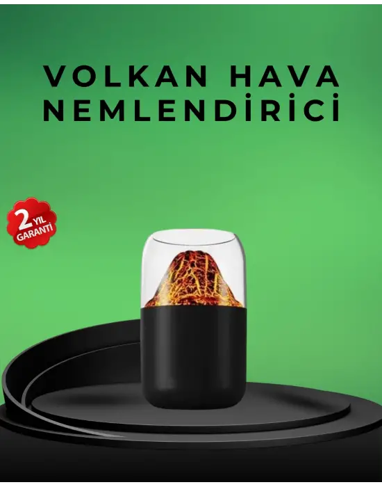 Şık Tasarımlı Aromaterapi Ve Nemlendirici Cihaz