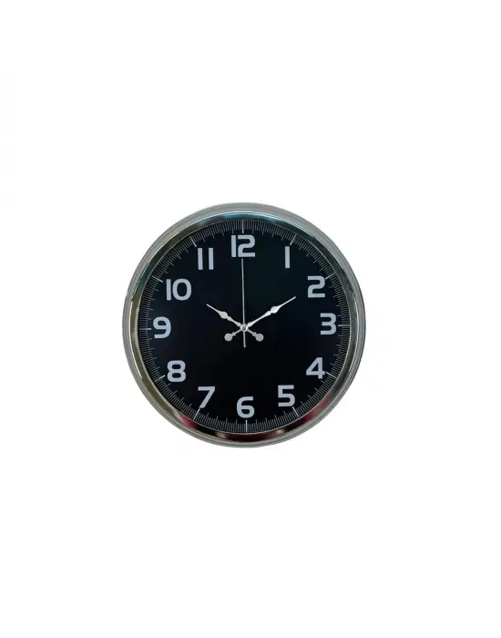 Silver Shadow 40 Cm Metal Duvar Saati
