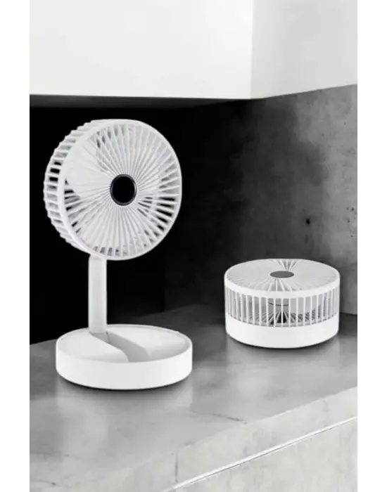 Soğutucu Vantilatör Telefon Standlı Mini Fan