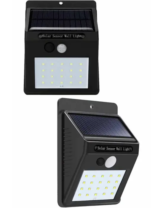 Solar Dekoratif Lambası Sensörlü Led Işık Bahçe Aydınlatma