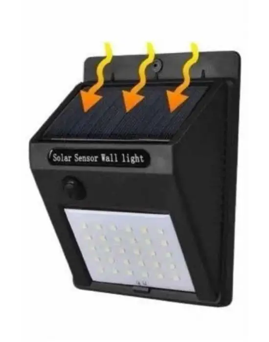 Solar Dekoratif Lambası Sensörlü Led Işık Bahçe Aydınlatma