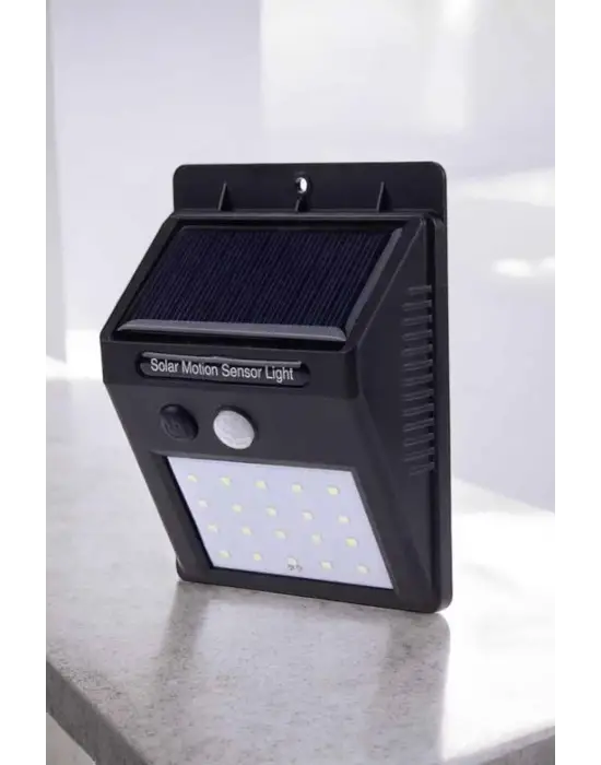 Solar Güneş Enerji Panelli Sensörlü Lamba Enerji Tasarruflu