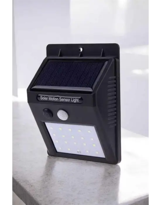 Solar Güneş Enerji Panelli Sensörlü Lamba Enerji Tasarruflu