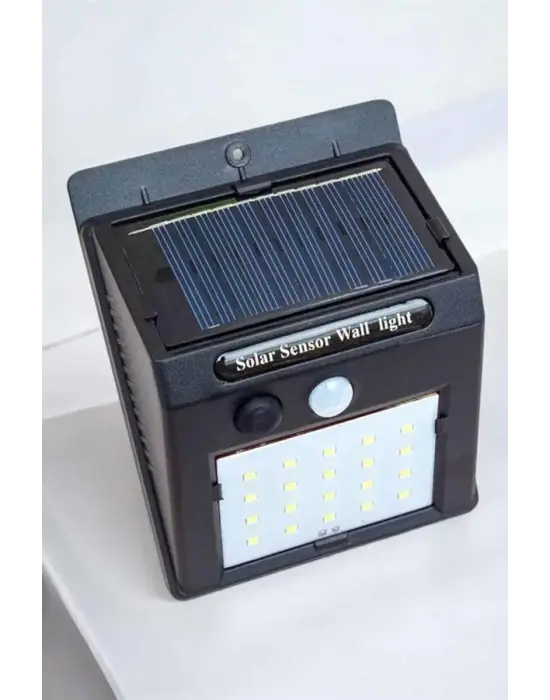 Solar Lamba Giriş, Bahçe Yol Avlu Hareket Sensörlü Led Parlak Gece Su Geçirmez