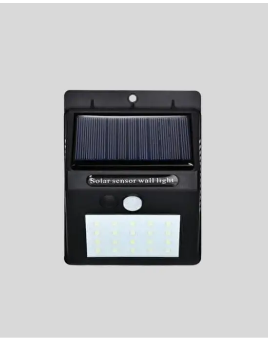 Solar Led Bahçe Aydınlatma – Hareket Sensörlü, Güneş Paneliyle Şarj Olan, Ip65 Dayanıklı