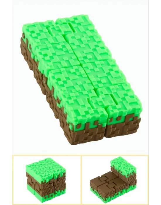Sonsuz Küp 3D Baskılı Fidget İnfinty Aparatı