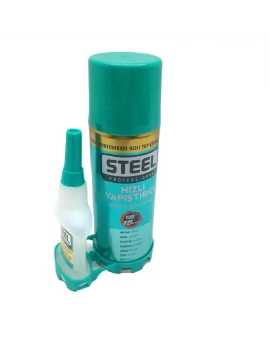 Steel 200ml+20gr Orta Hızlı Yapıştırıcı