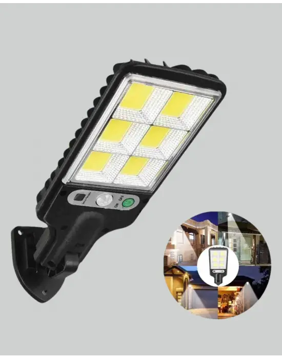 Stl616 Sensörlü Solar Sokak Lambası