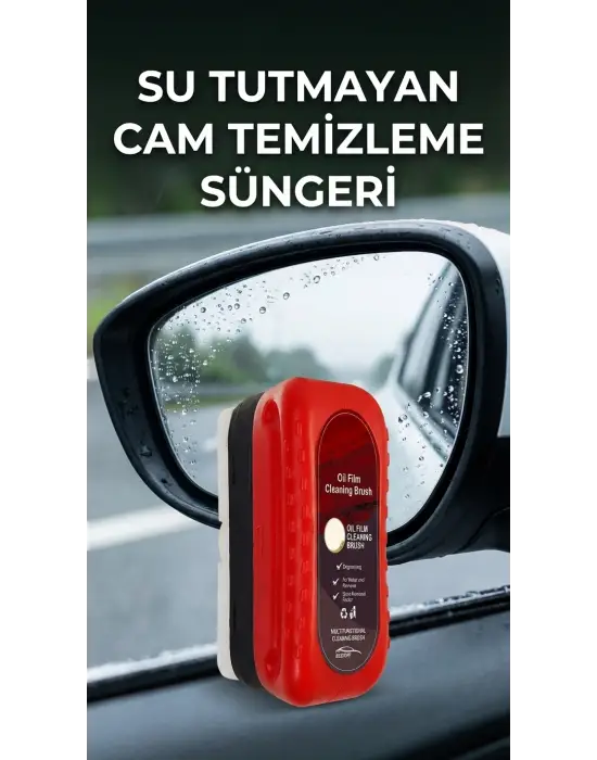 Su Geçirmez Araç Camı Temizleme Süngeri Kolay Kullanım
