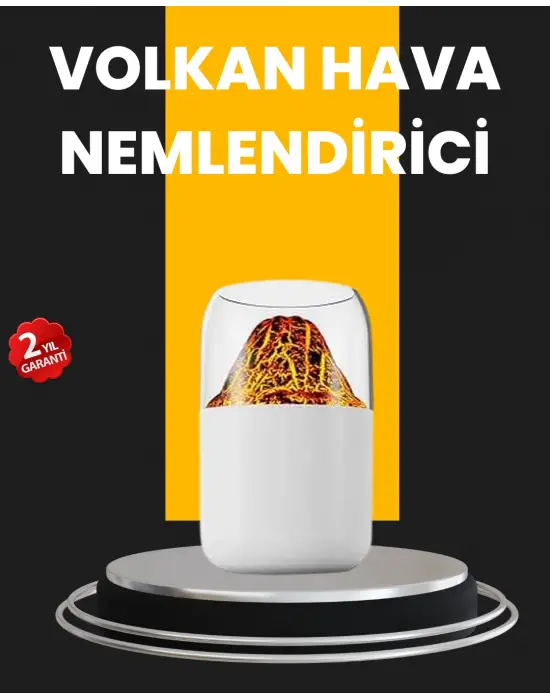 Su Hazneli Led Işıklı Aromaterapi Difüzörü
