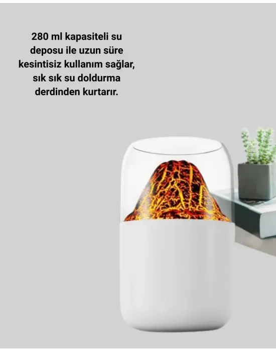 Su Hazneli Led Işıklı Aromaterapi Difüzörü