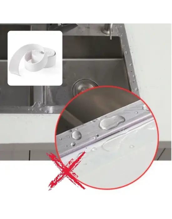 Su Sızdırmaz  Banyo Mutfak Lavabo Küvet İzolasyon Şerit Bant