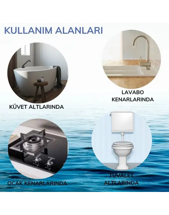 Su Sızdırmaz Banyo Mutfak Lavabo Küvet İzolasyon Şerit Bant