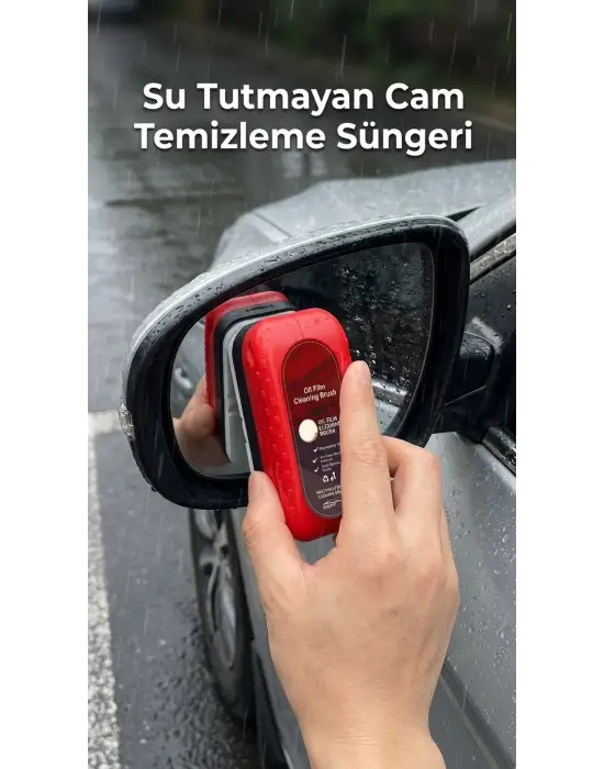 Su Tutmayan Araç Cam Temizleme Süngeri Uzun Ömürlü Kullanım