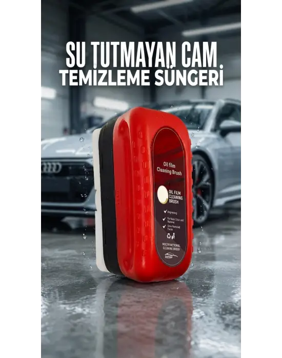 Su Tutmayan Araç Camı Temizleme Süngeri, Pratik Kullanım