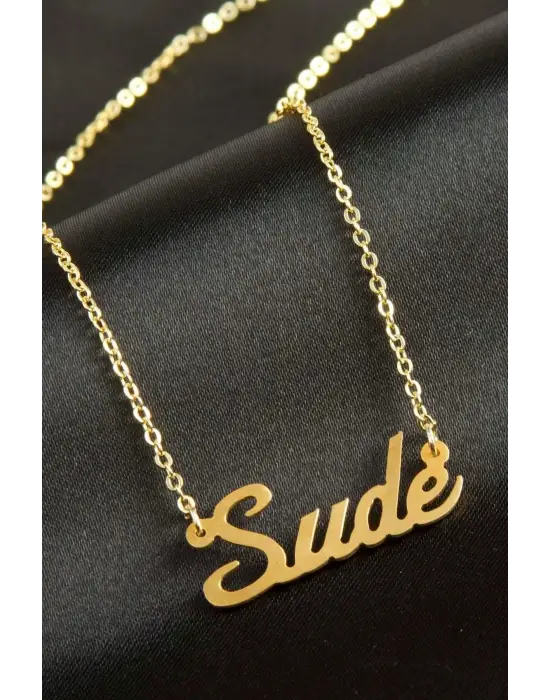 Sude İsimli Kolye (Kişiye Özel)