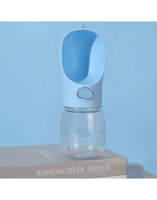 Taşınabilir Butonlu 350 ml Evcil Hayvan Suluğu