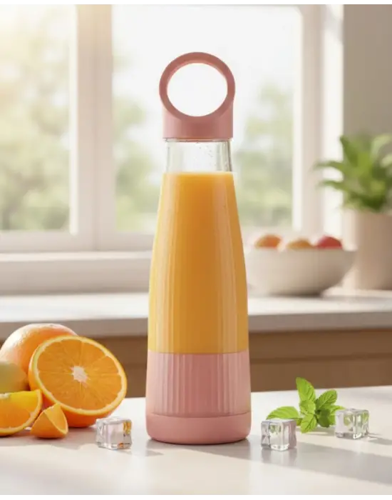 Taşınabilir Smoothie Blender 400 Ml Usb Şarjlı
