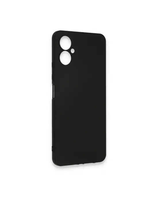Tecno Camon 19 Neo Kılıf First Silikon - Siyah