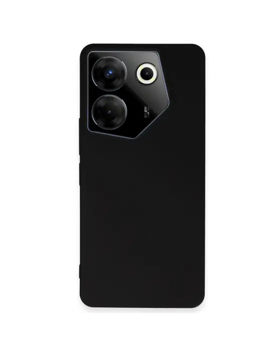 Tecno Camon 20 Pro 5g Kılıf First Silikon - Siyah