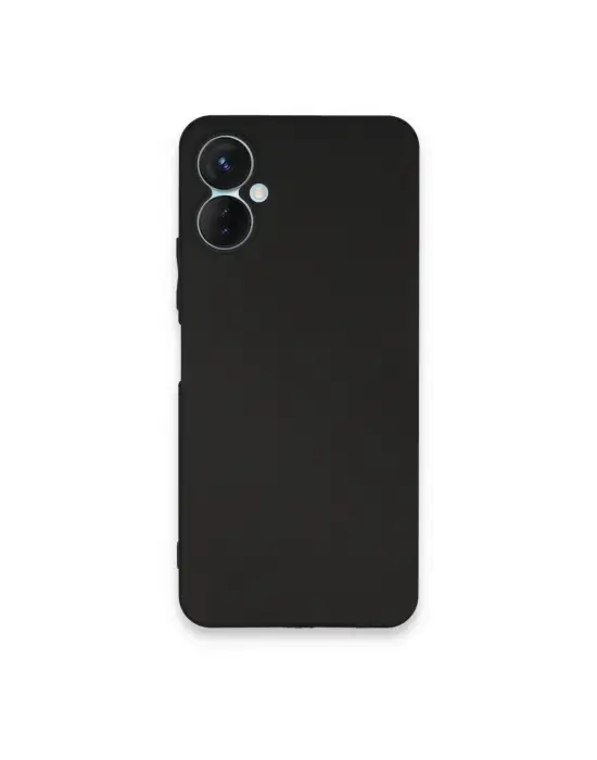 Tecno Spark 9 Pro Kılıf First Silikon - Siyah