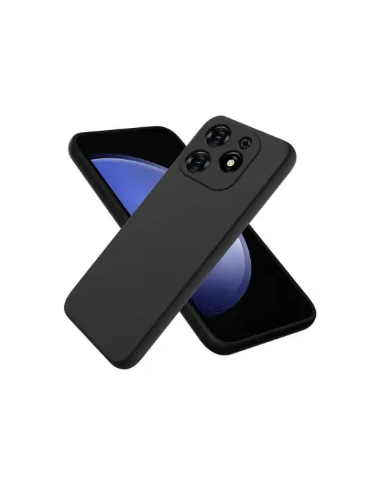 Tecno Spark Go 2024 Kılıf First Silikon - Siyah