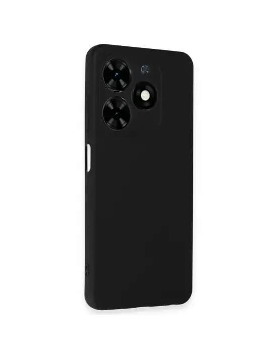 Tecno Spark Go 2024 Kılıf First Silikon - Siyah