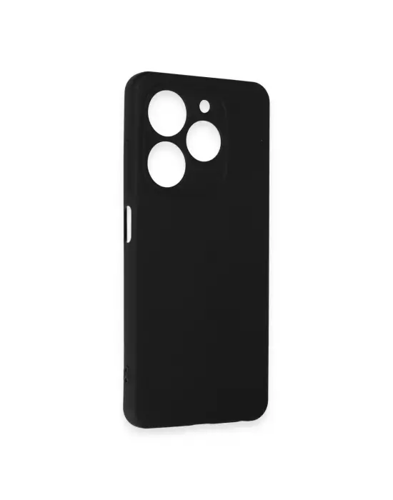 Tecno Spark Go 2024 Kılıf First Silikon - Siyah