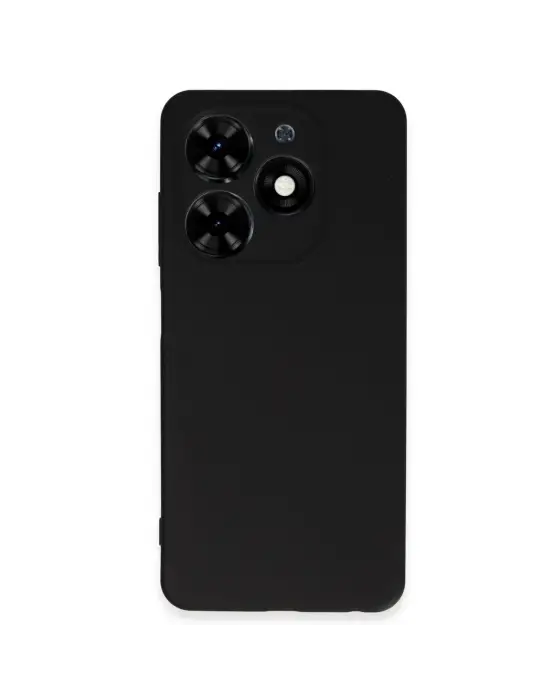 Tecno Spark Go 2024 Kılıf First Silikon - Siyah