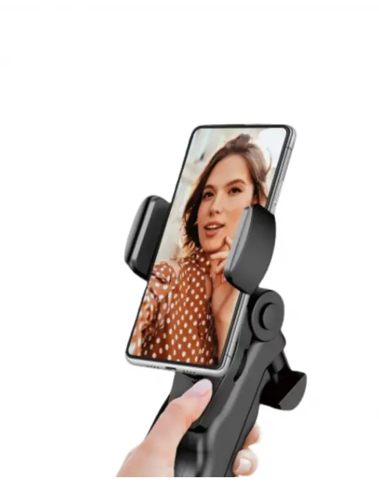 Telefon Tripodu Masaüstü Stand 360 Derece Dönebilen Telefon Tutucu