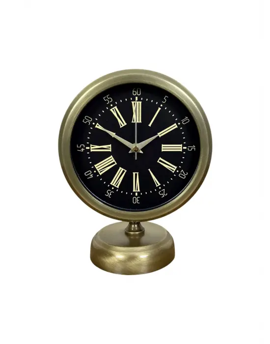 Time Art 25 x 20 Eskitme Metal Masa Saati