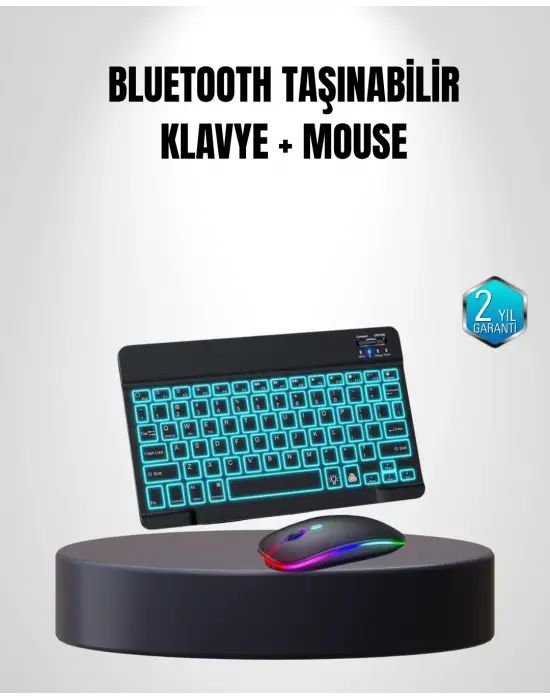 Türkçe Q Klavye Rgb Işıklı Ergonomik Tasarımlı