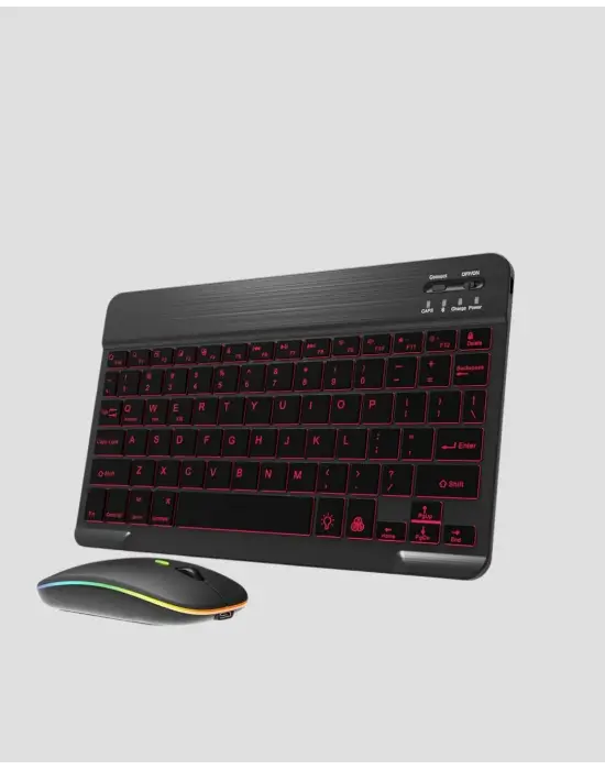Türkçe Q Klavye Rgb Işıklı Ergonomik Tasarımlı