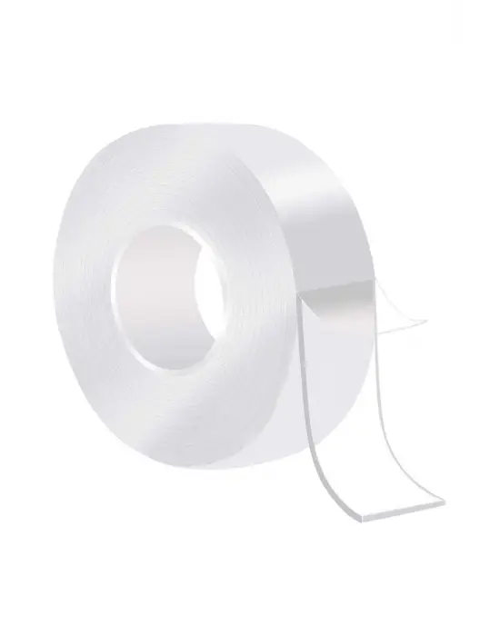 Ultra Güçlü Çift Taraflı 2 mt x 3 cm Çift Taraflı Nano Bant
