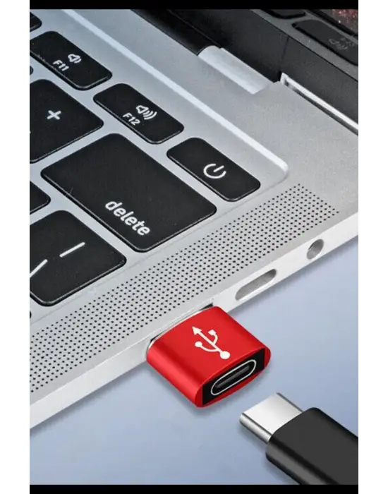 USBden TYPE-C ye Dönüştürücü Adaptör Veri Aktarımı Sağlayıcı Şarj Data Çevirici