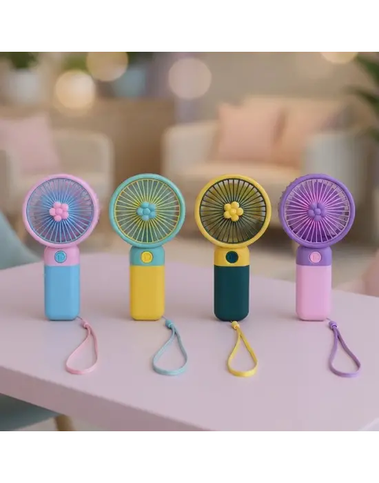 Usbli Mini El Fanı - 1 Adet