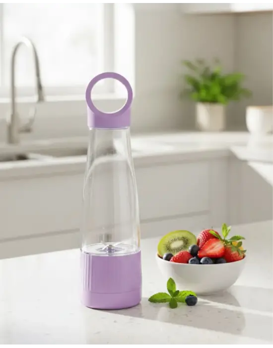 Usb Şarjlı Taşınabilir Smoothie Blender 400 Ml