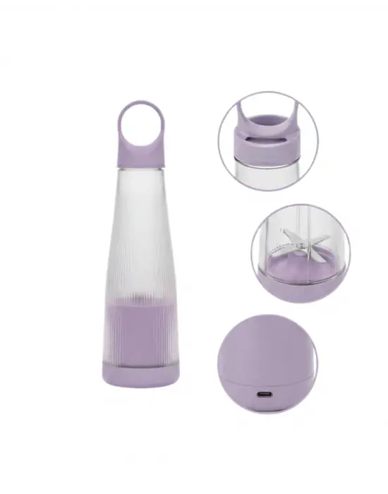 Usb Şarjlı Taşınabilir Smoothie Blender 400 Ml