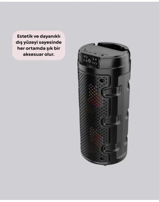 Uzun Pil Ömrü Sunan Kablosuz Bluetooth Hoparlör