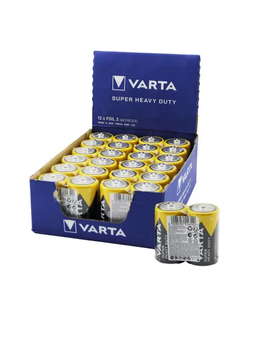 Varta  Büyük  Pil  D   24pcs