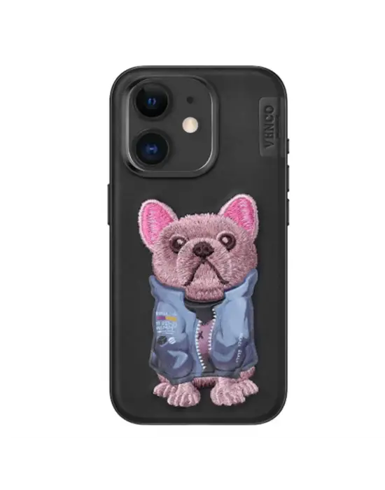 Venco Apple İphone 11 Cute Desenli Kapak - Siyah