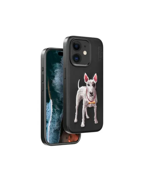 Venco Apple İphone 11 Perma Desenli Kapak - Siyah
