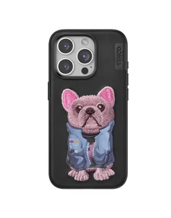 Venco Apple İphone 14 Pro Max Cute Desenli Kapak - Siyah