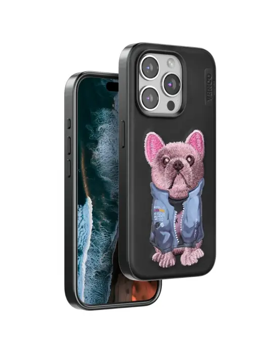 Venco Apple İphone 14 Pro Max Cute Desenli Kapak - Siyah