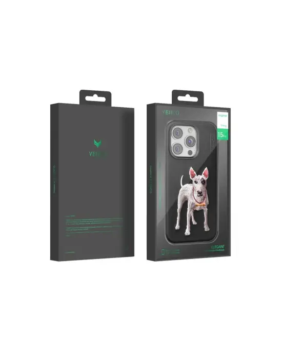 Venco Apple İphone 14 Pro Max Perma Desenli Kapak - Siyah