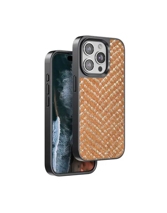 Venco Apple İphone 14 Pro Max Viper Kapak - Kahverengi