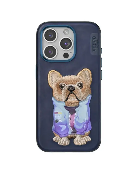 Venco Apple İphone 15 Pro Max Cute Desenli Kapak - Lacivert
