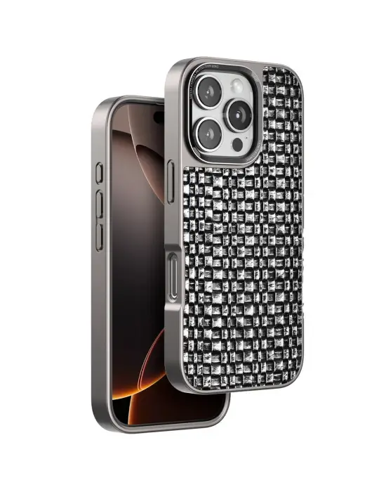 Venco Apple İphone 16 Pro Max Brand Kapak - Gümüş