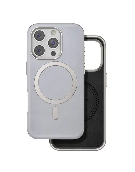 Venco Apple İphone 16 Pro Puskas Magsafe Kapak - Titan Gri